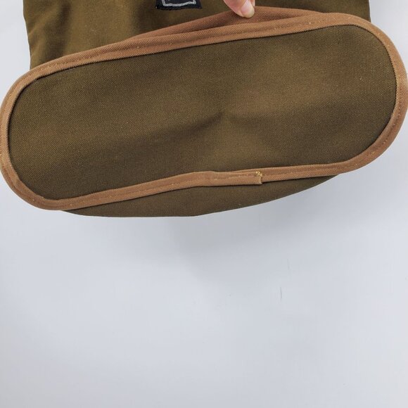 Urban Outfitters Army Green Nautical Anchor Patch Red Strap Shoulder Bag Purse - Picture 10 of 10